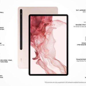 SAM SUNG galaxy tab S8 Plus ( pink gold 128 GB ) 8 GB