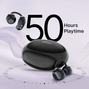 pTRON Bassbuds Varse Clips Wireless Earbuds